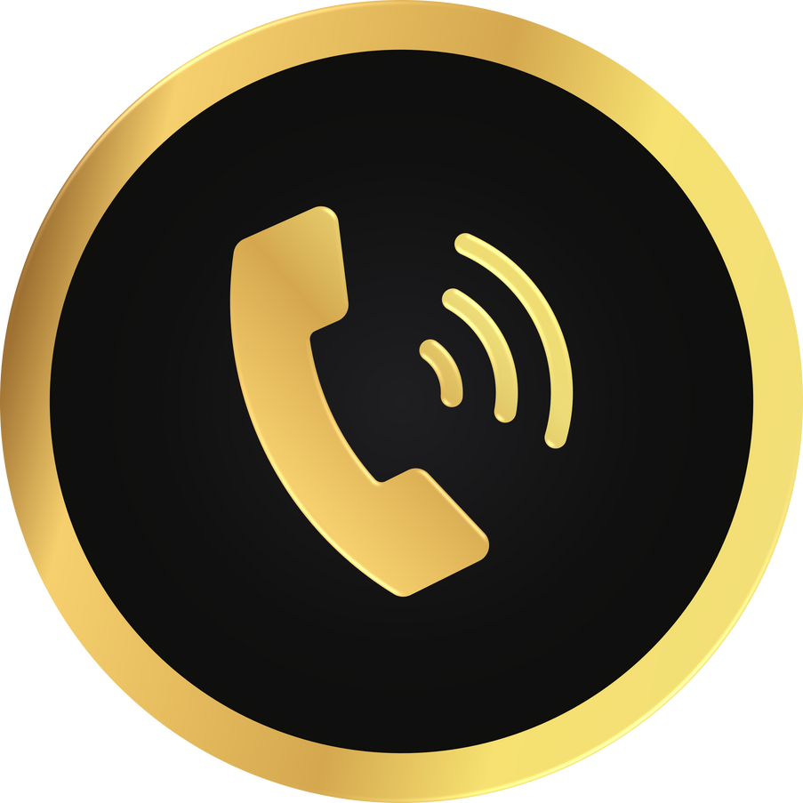 Phone Gold Icon